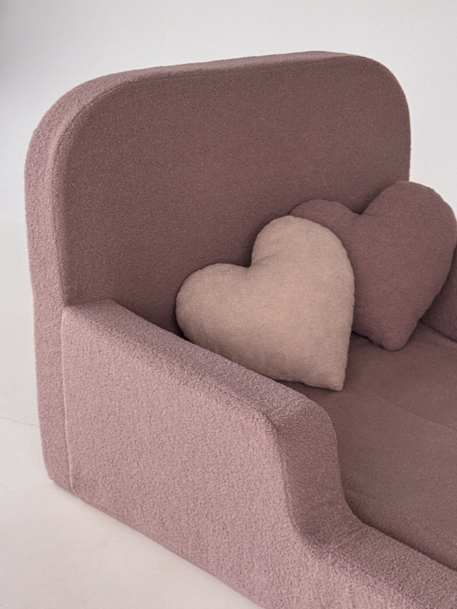 Детская бескаркасная кровать Princess букле
